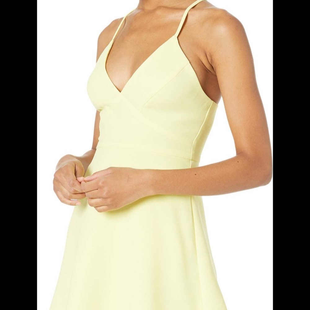 Yellow Mini Sundress - Picture 4 of 7